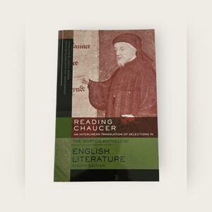 Reading Chaucer English Literature Book